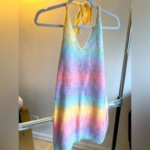 Princess Polly Knit Halter Dress